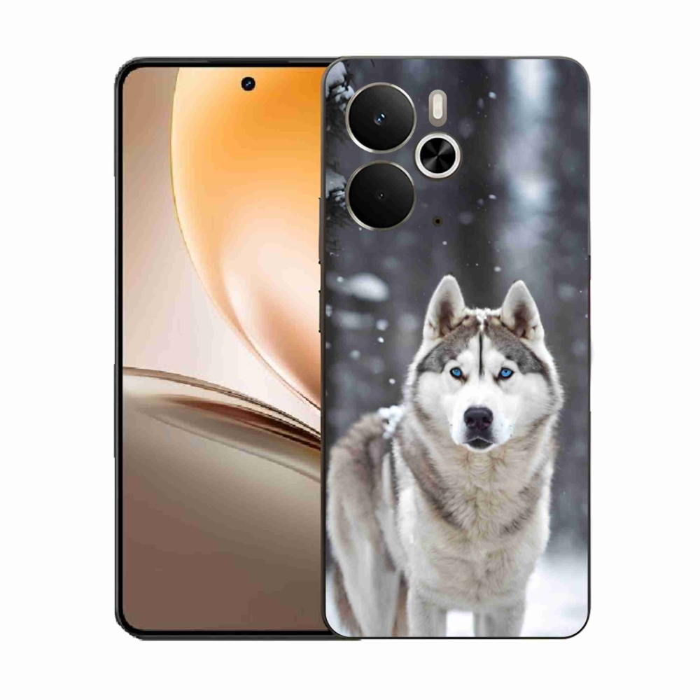 Gelový kryt mmCase na Realme 14T 5G/14 5G - husky 2
