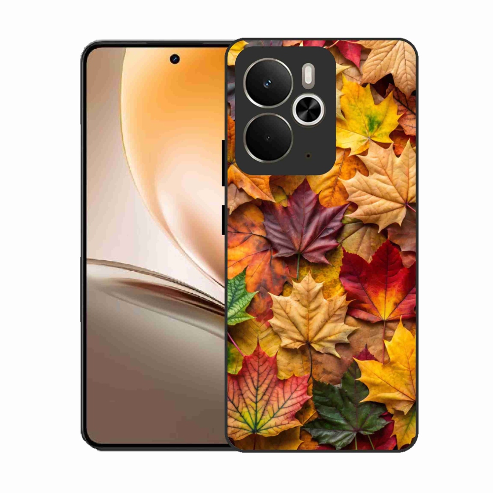 Gelový kryt mmCase na Realme 14T 5G/14 5G - javorové listy 2