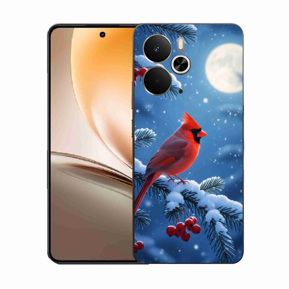 Gelový kryt mmCase na Realme 14T 5G/14 5G - kardinál červený