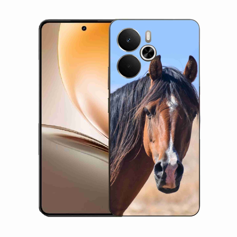 Gelový kryt mmCase na Realme 14T 5G/14 5G - klidný kůň