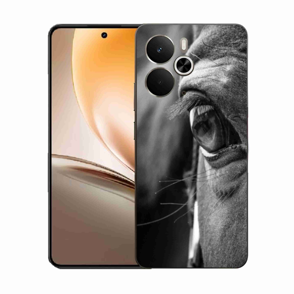 Gelový kryt mmCase na Realme 14T 5G/14 5G - koňský pohled