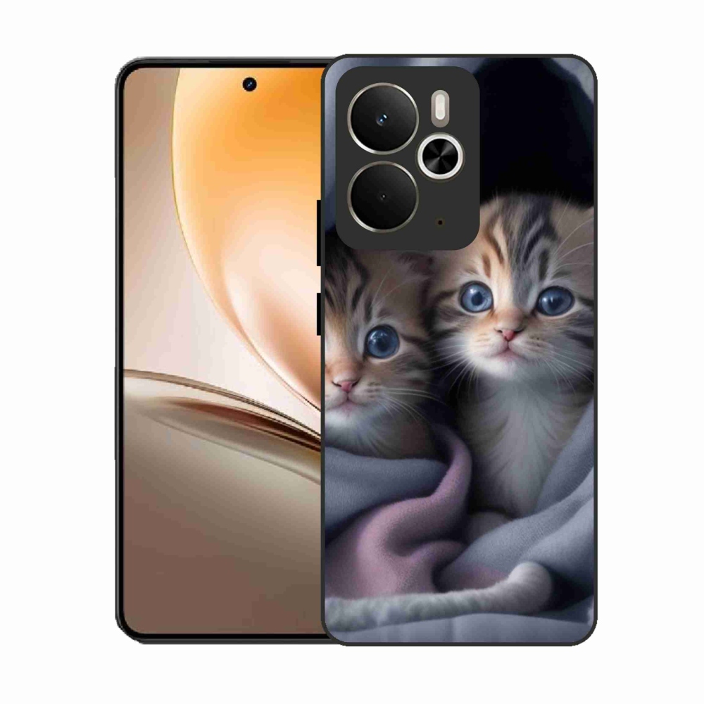 Gelový kryt mmCase na Realme 14T 5G/14 5G - kočičí duo 2