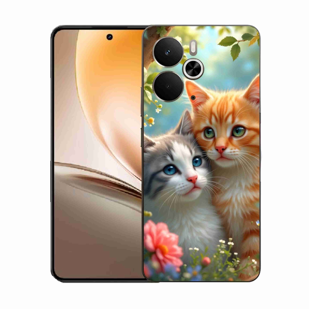 Gelový kryt mmCase na Realme 14T 5G/14 5G - kočičí láska 2