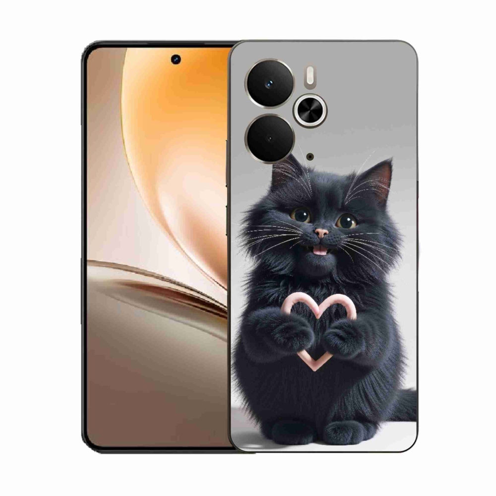 Gelový kryt mmCase na Realme 14T 5G/14 5G - kočičí láska 3