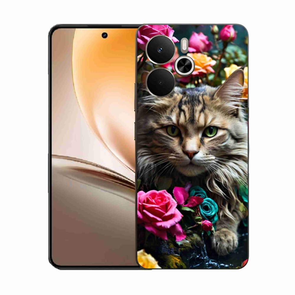 Gelový kryt mmCase na Realme 14T 5G/14 5G - kočíčí pohled 2