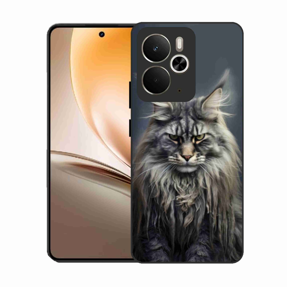 Gelový kryt mmCase na Realme 14T 5G/14 5G - kočíčí pohled 4