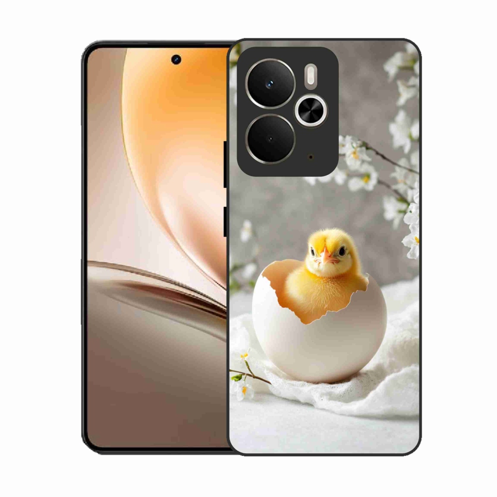 Gelový kryt mmCase na Realme 14T 5G/14 5G - kuřátko