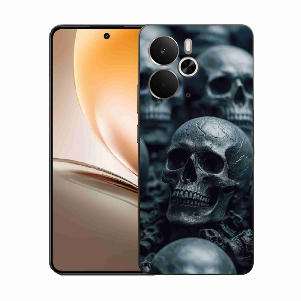 Gelový kryt mmCase na Realme 14T 5G/14 5G - lebka 2