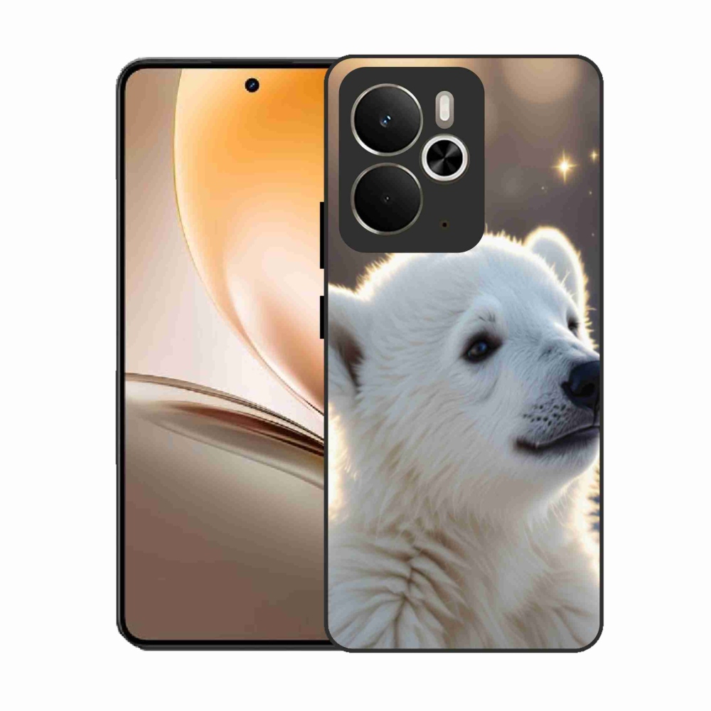 Gelový kryt mmCase na Realme 14T 5G/14 5G - lední medvěd