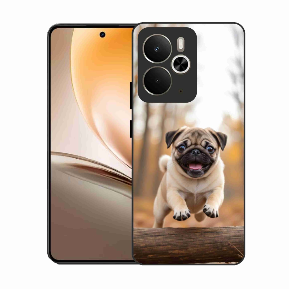 Gelový kryt mmCase na Realme 14T 5G/14 5G - mops 2