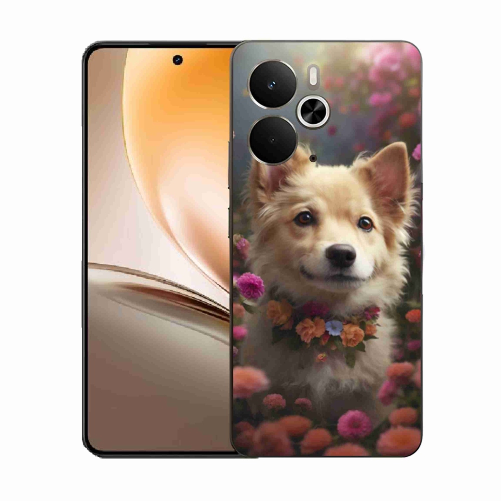 Gelový kryt mmCase na Realme 14T 5G/14 5G - německý špic
