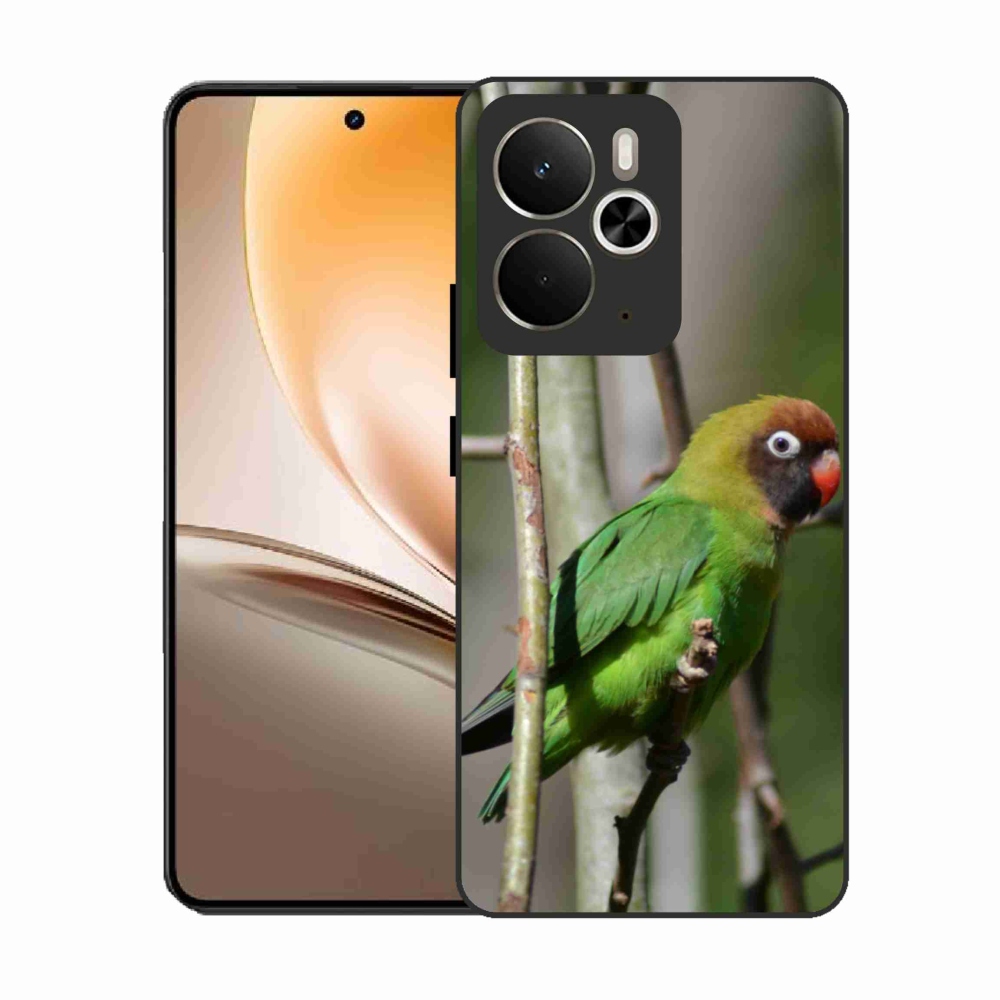 Gelový kryt mmCase na Realme 14T 5G/14 5G - papoušek agapornis
