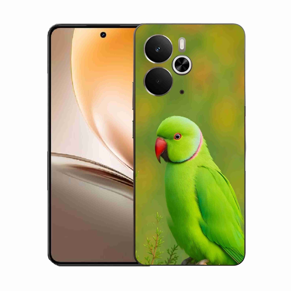 Gelový kryt mmCase na Realme 14T 5G/14 5G - papoušek alexandr 2