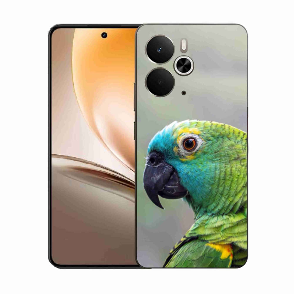 Gelový kryt mmCase na Realme 14T 5G/14 5G - papoušek amazoňan
