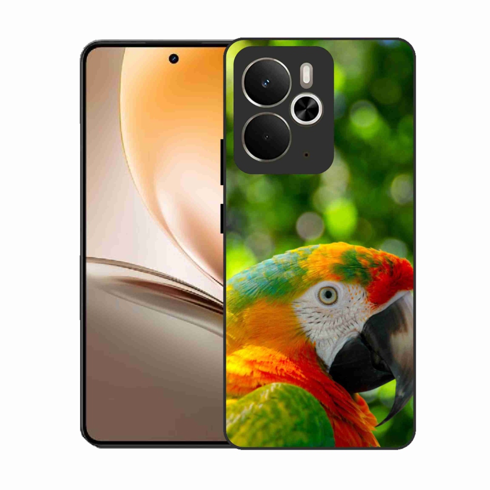 Gelový kryt mmCase na Realme 14T 5G/14 5G - papoušek ara 3