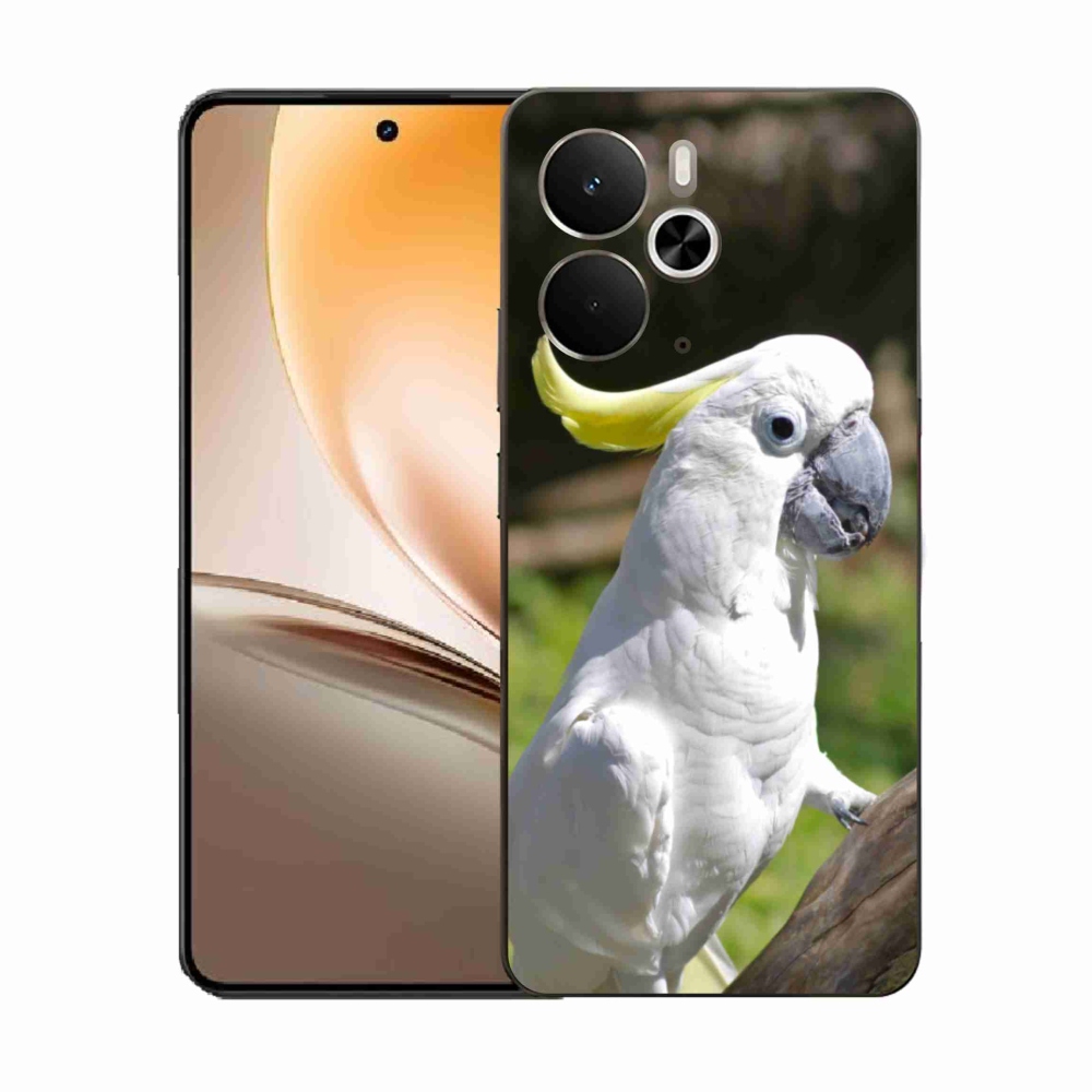 Gelový kryt mmCase na Realme 14T 5G/14 5G - papoušek kakadu 2