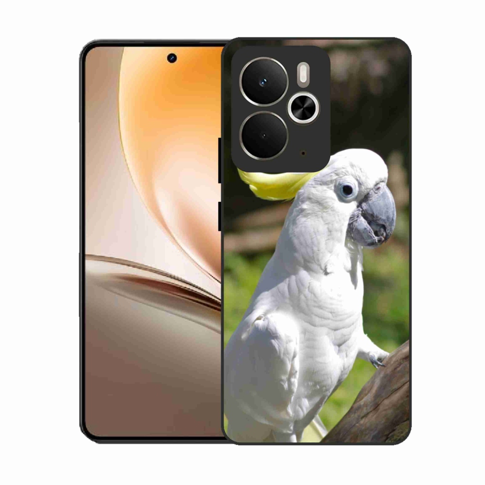 Gelový kryt mmCase na Realme 14T 5G/14 5G - papoušek kakadu 2