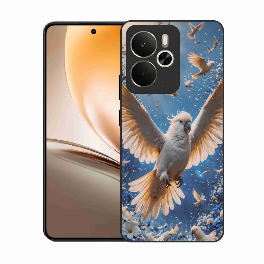 Gelový kryt mmCase na Realme 14T 5G/14 5G - papoušek kakadu