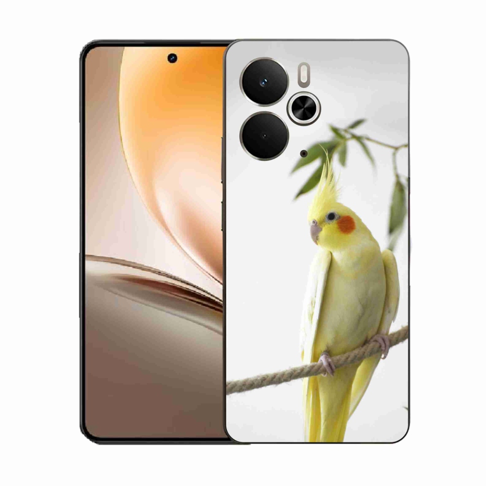 Gelový kryt mmCase na Realme 14T 5G/14 5G - papoušek korela chocholatá
