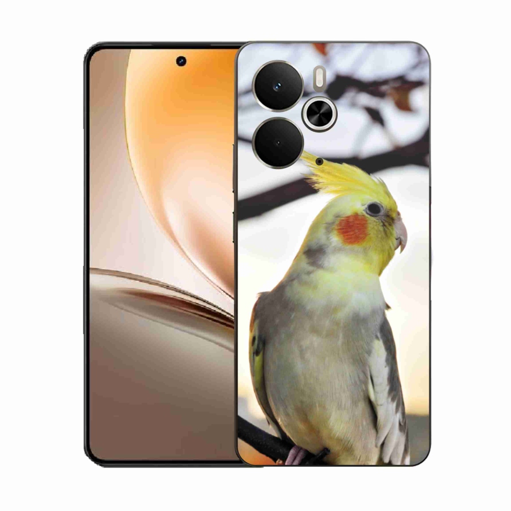 Gelový kryt mmCase na Realme 14T 5G/14 5G - papoušek korela