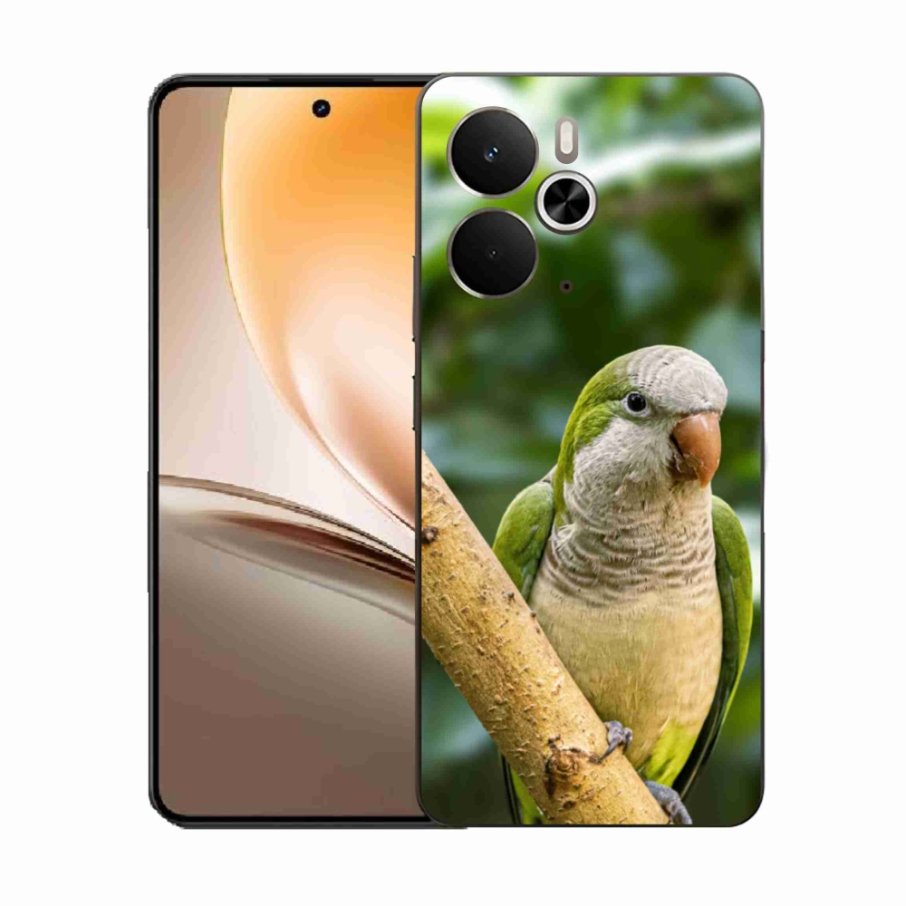 Gelový kryt mmCase na Realme 14T 5G/14 5G - papoušek mníšek