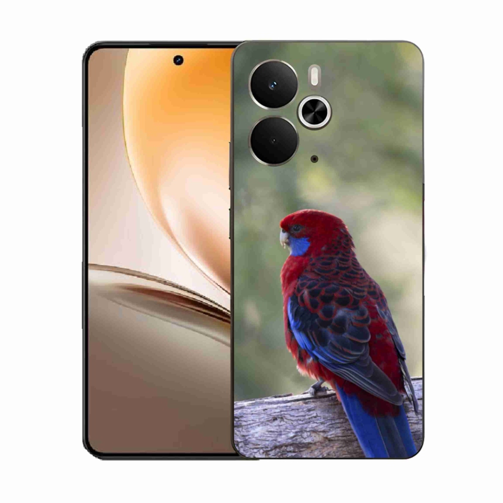 Gelový kryt mmCase na Realme 14T 5G/14 5G - papoušek rosela