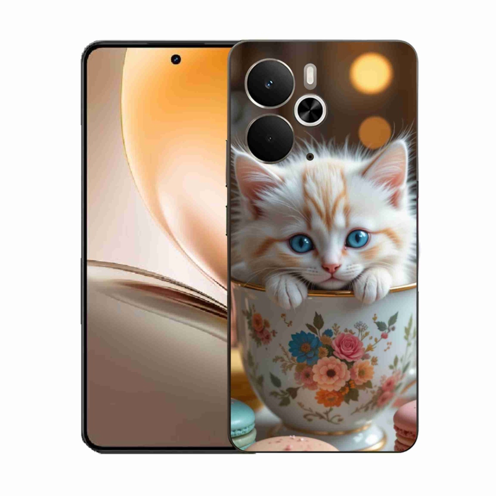 Gelový kryt mmCase na Realme 14T 5G/14 5G - roztomilé kotě 6