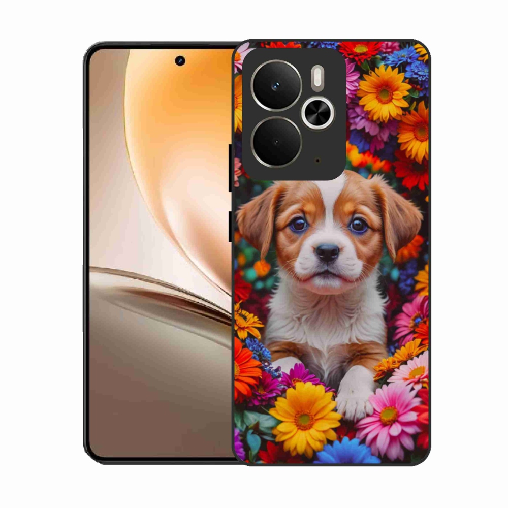 Gelový kryt mmCase na Realme 14T 5G/14 5G - roztomilé štěně