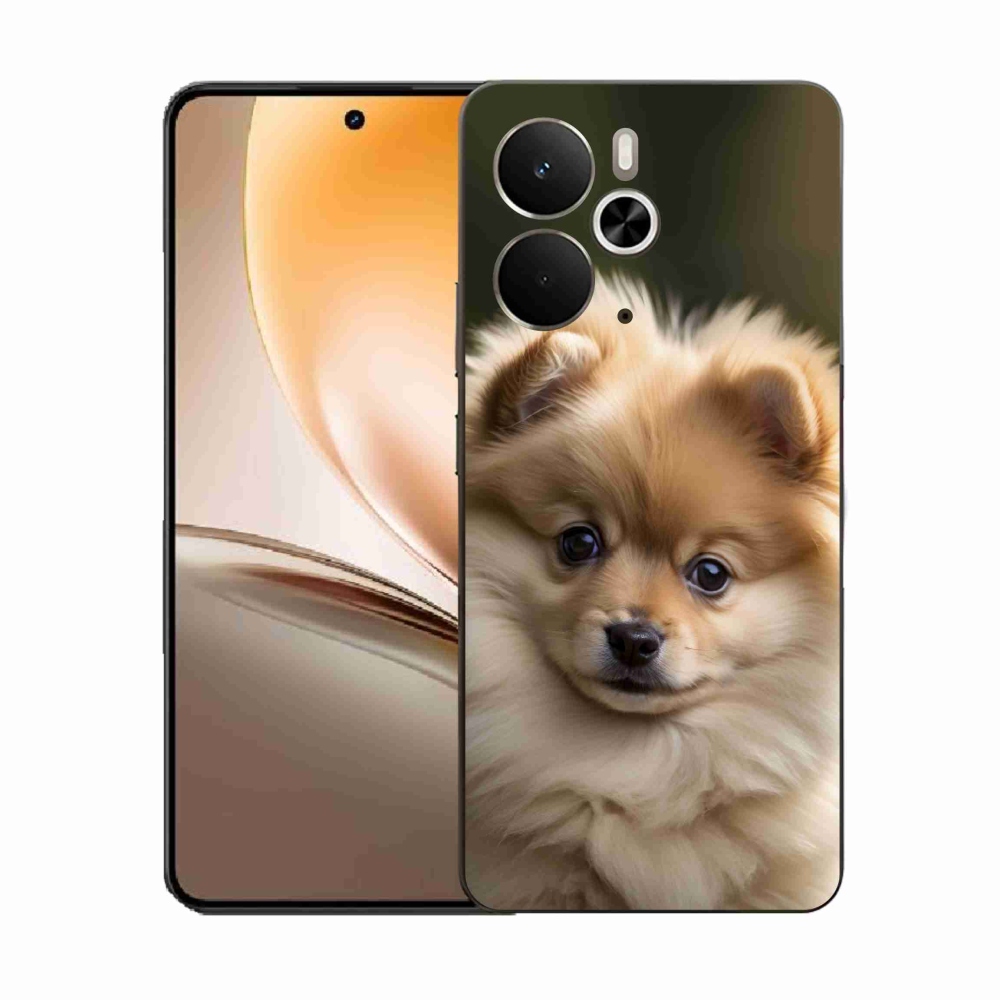 Gelový kryt mmCase na Realme 14T 5G/14 5G - roztomilý pomeranian 2