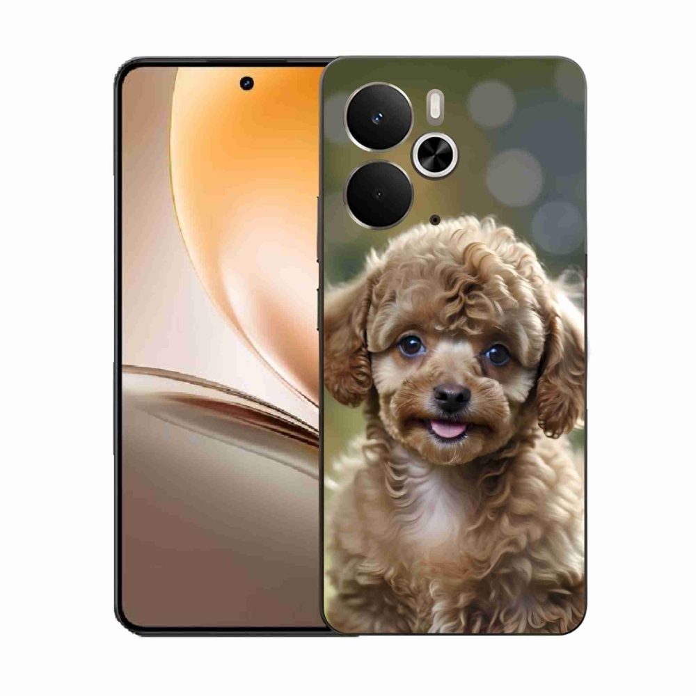 Gelový kryt mmCase na Realme 14T 5G/14 5G - roztomilý pudl
