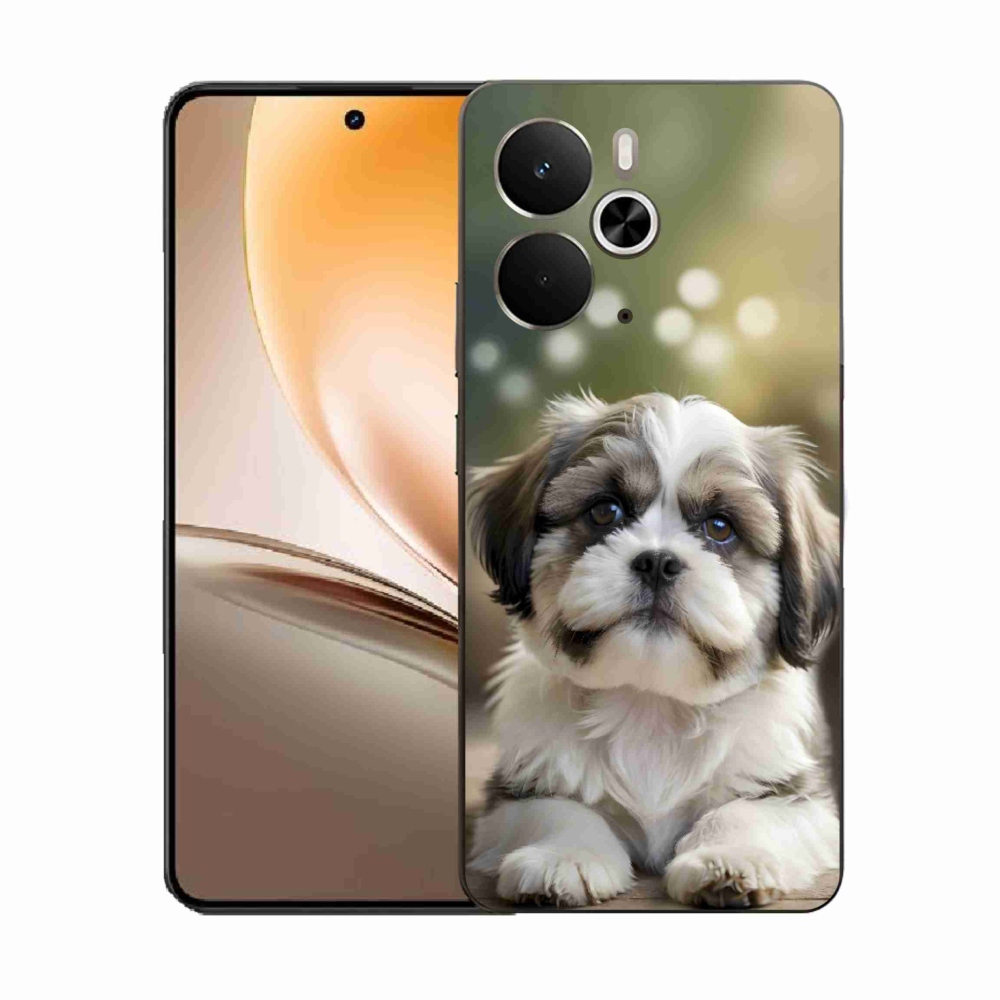 Gelový kryt mmCase na Realme 14T 5G/14 5G - roztomilý shih-tzu