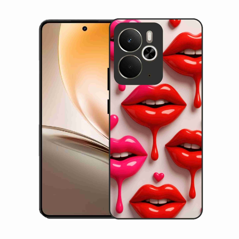 Gelový kryt mmCase na Realme 14T 5G/14 5G - rty 2