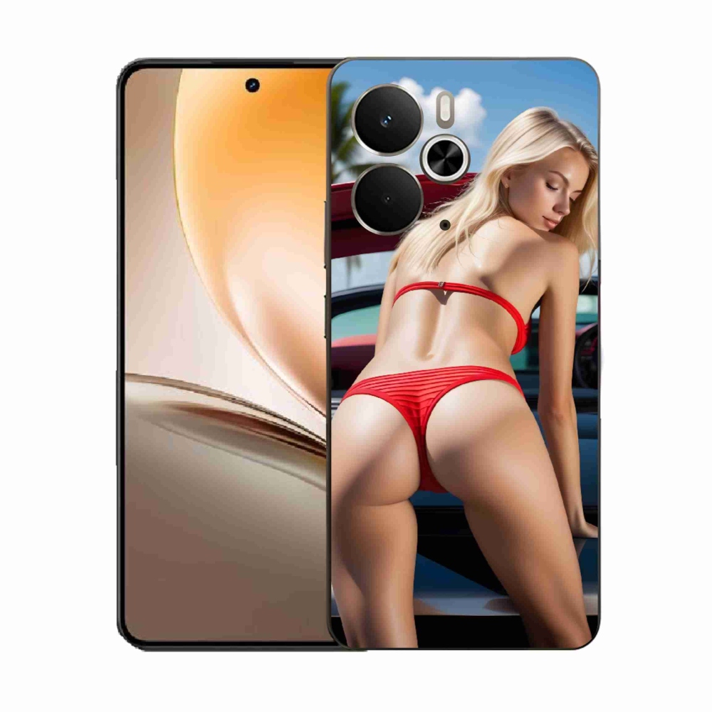 Gelový kryt mmCase na Realme 14T 5G/14 5G - sexy žena 2