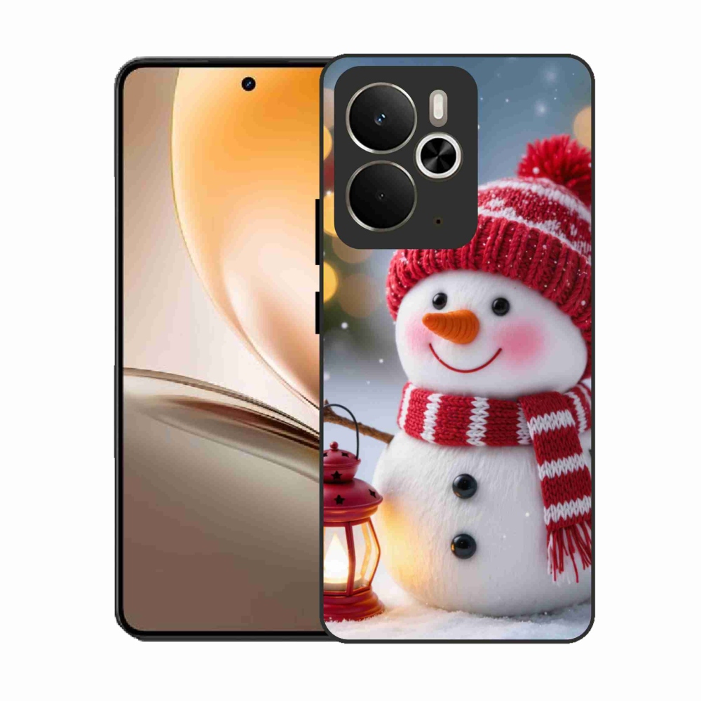 Gelový kryt mmCase na Realme 14T 5G/14 5G - sněhulák 2