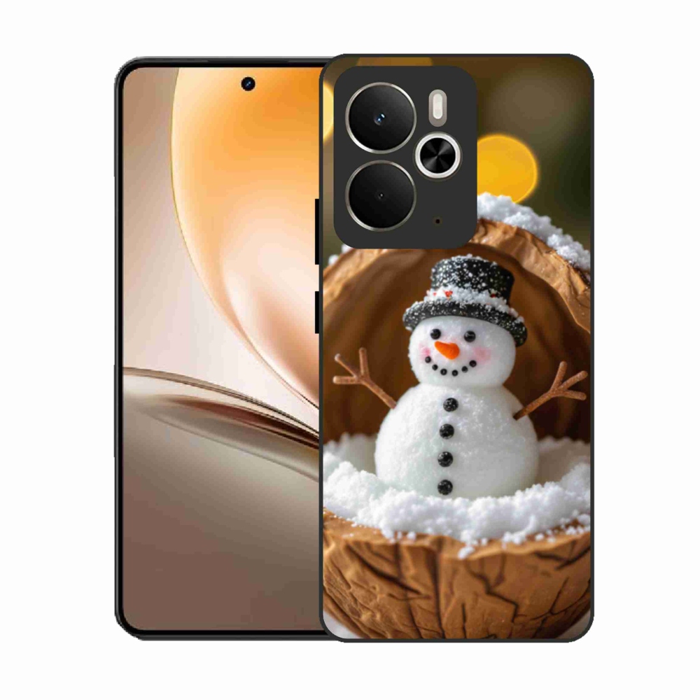 Gelový kryt mmCase na Realme 14T 5G/14 5G - sněhulák 4