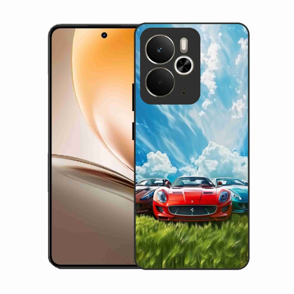Gelový kryt mmCase na Realme 14T 5G/14 5G - sportovní vozy
