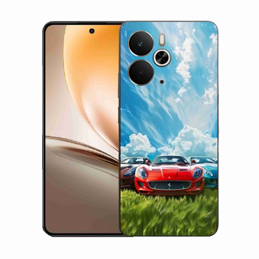 Gelový kryt mmCase na Realme 14T 5G/14 5G - sportovní vozy