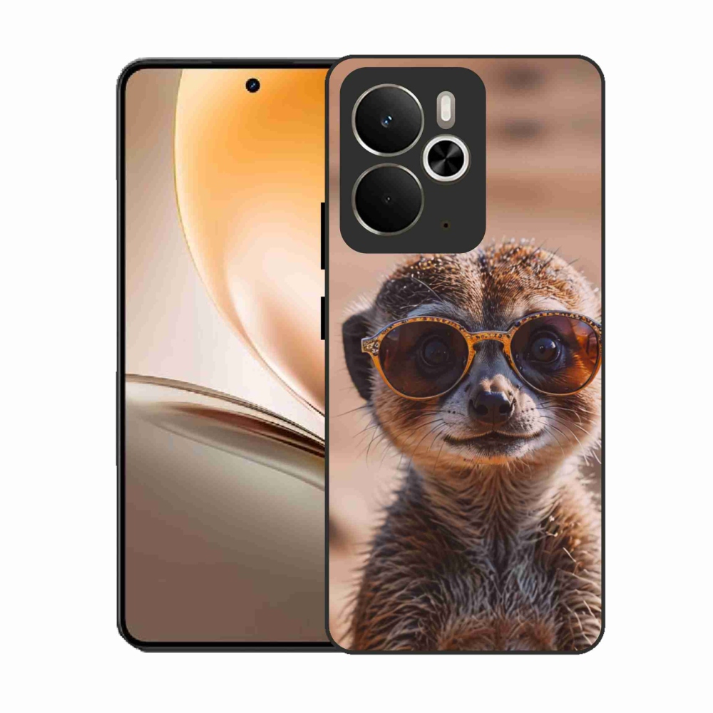 Gelový kryt mmCase na Realme 14T 5G/14 5G - stylová surikata