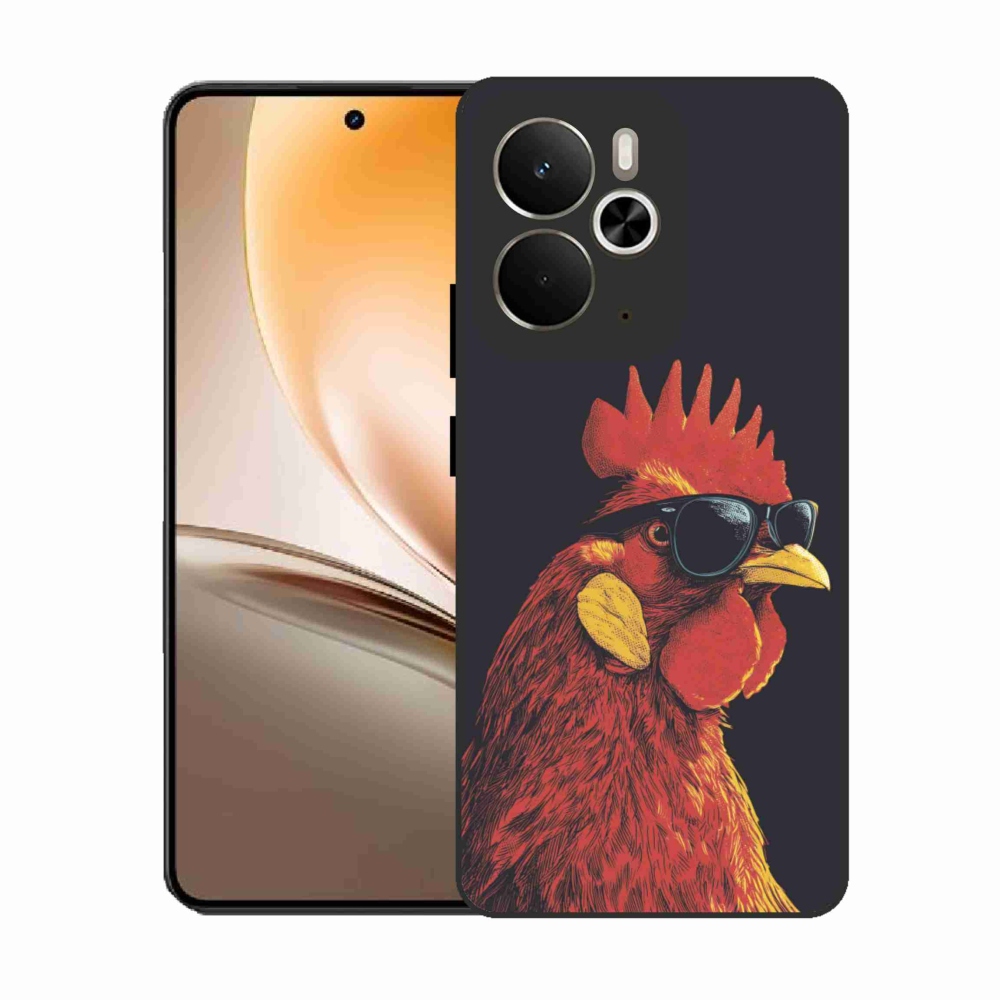 Gelový kryt mmCase na Realme 14T 5G/14 5G - stylový kohout