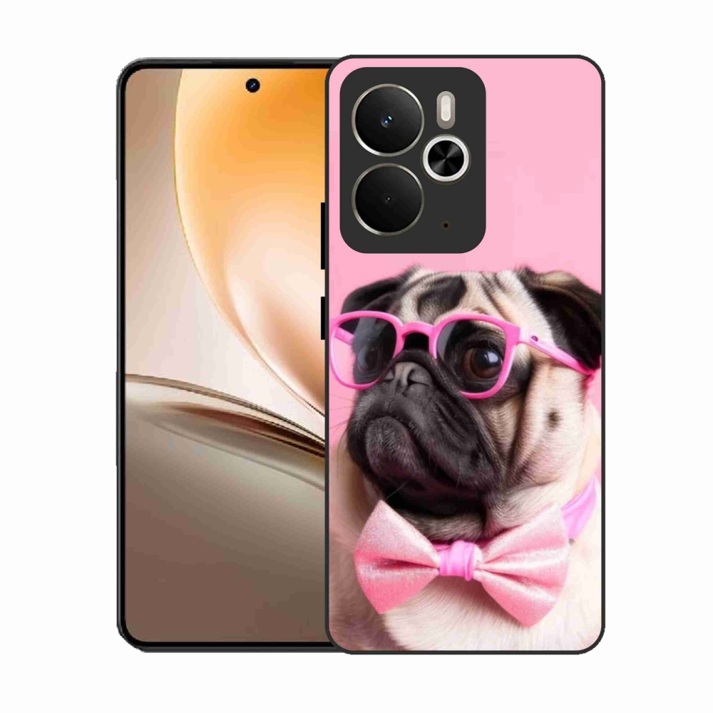 Gelový kryt mmCase na Realme 14T 5G/14 5G - stylový mops