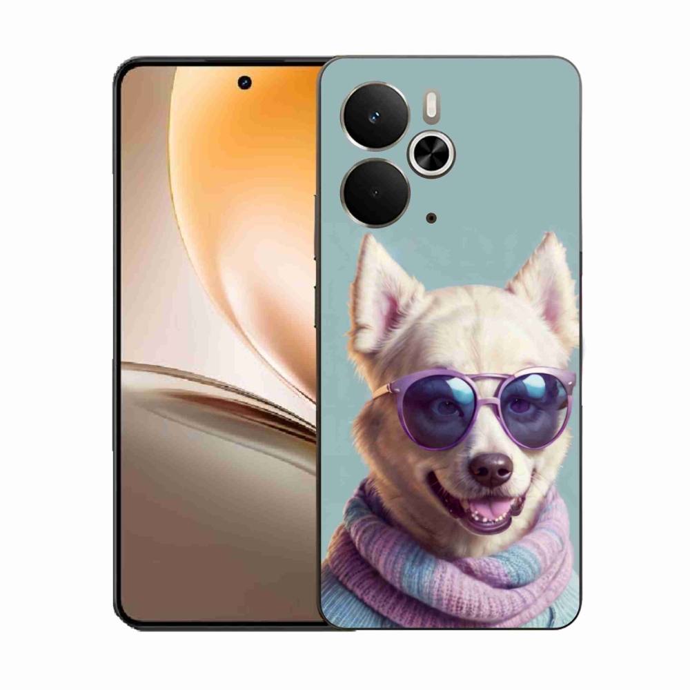 Gelový kryt mmCase na Realme 14T 5G/14 5G - stylový německý špic