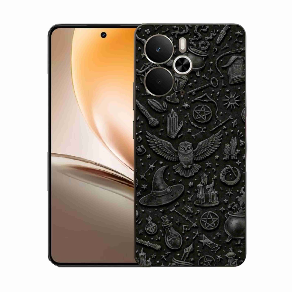 Gelový kryt mmCase na Realme 14T 5G/14 5G - tmavý magický svět