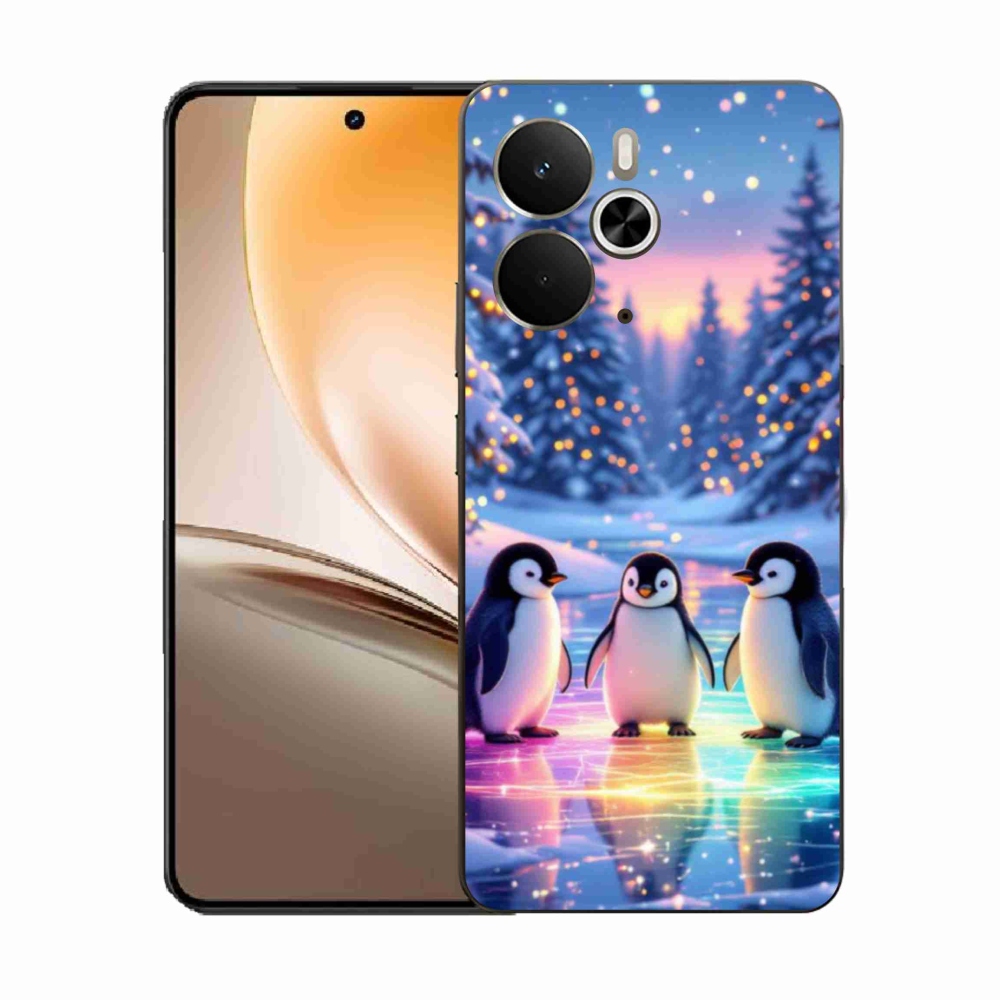 Gelový kryt mmCase na Realme 14T 5G/14 5G - tučnáci
