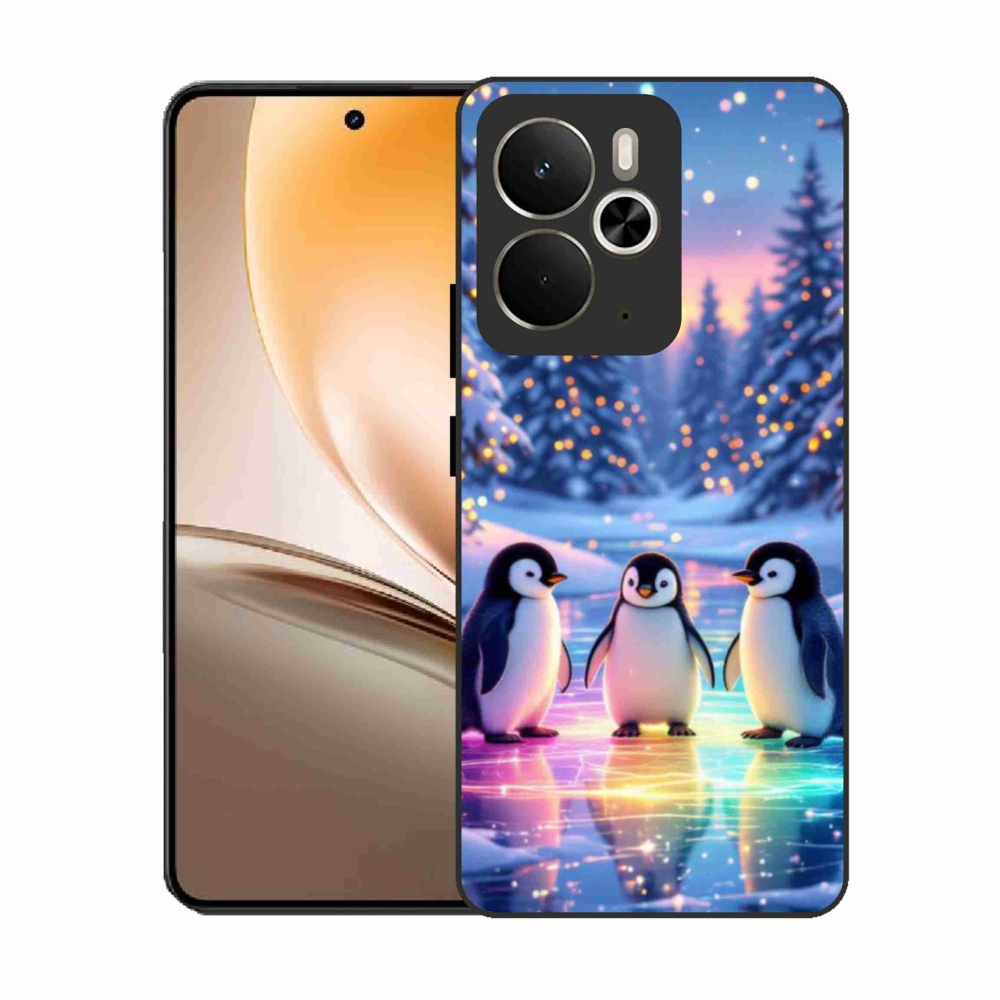 Gelový kryt mmCase na Realme 14T 5G/14 5G - tučnáci