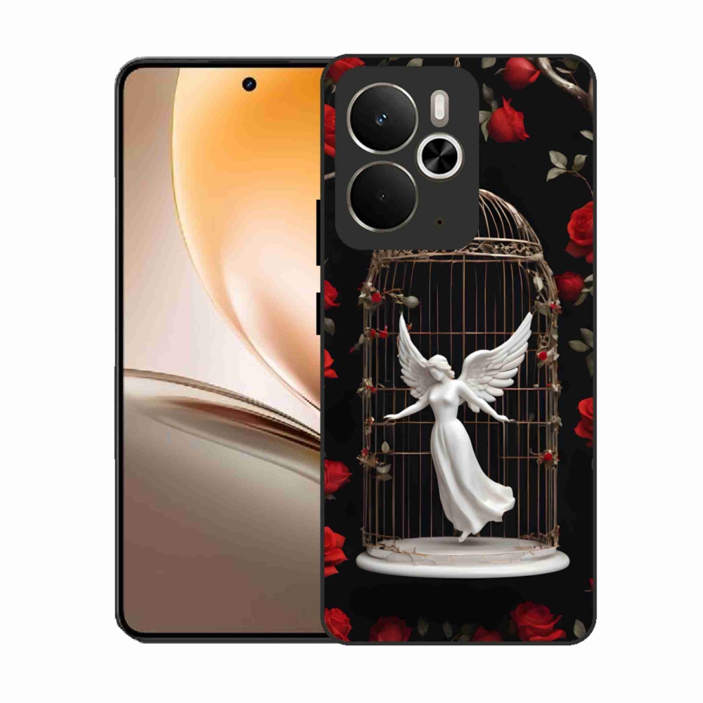 Gelový kryt mmCase na Realme 14T 5G/14 5G - uvězněný anděl