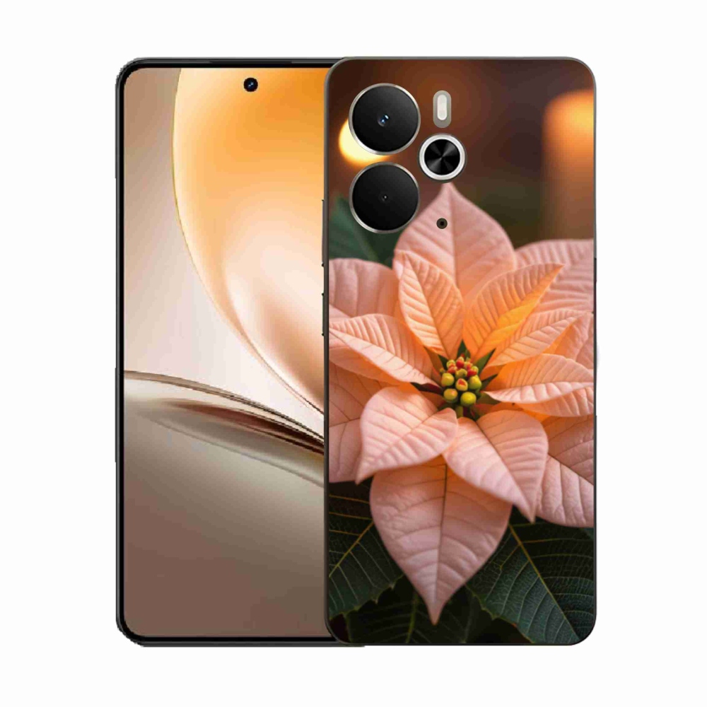 Gelový kryt mmCase na Realme 14T 5G/14 5G - vánoční hvězda