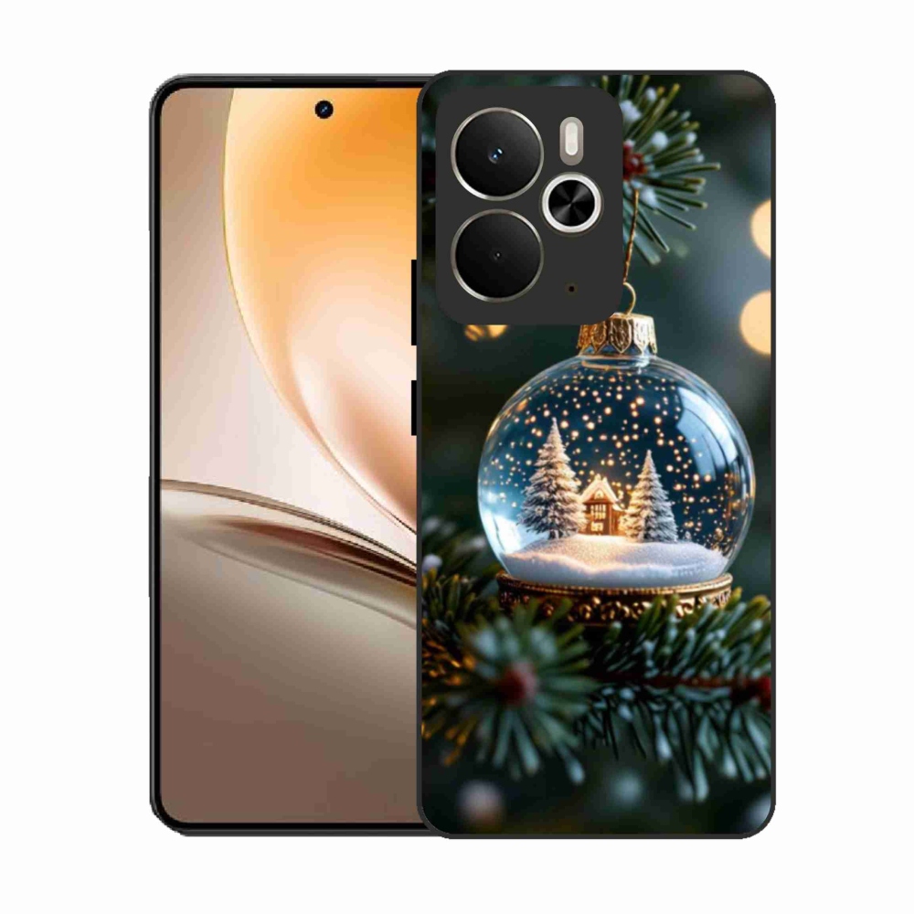 Gelový kryt mmCase na Realme 14T 5G/14 5G - vánoční koule 2