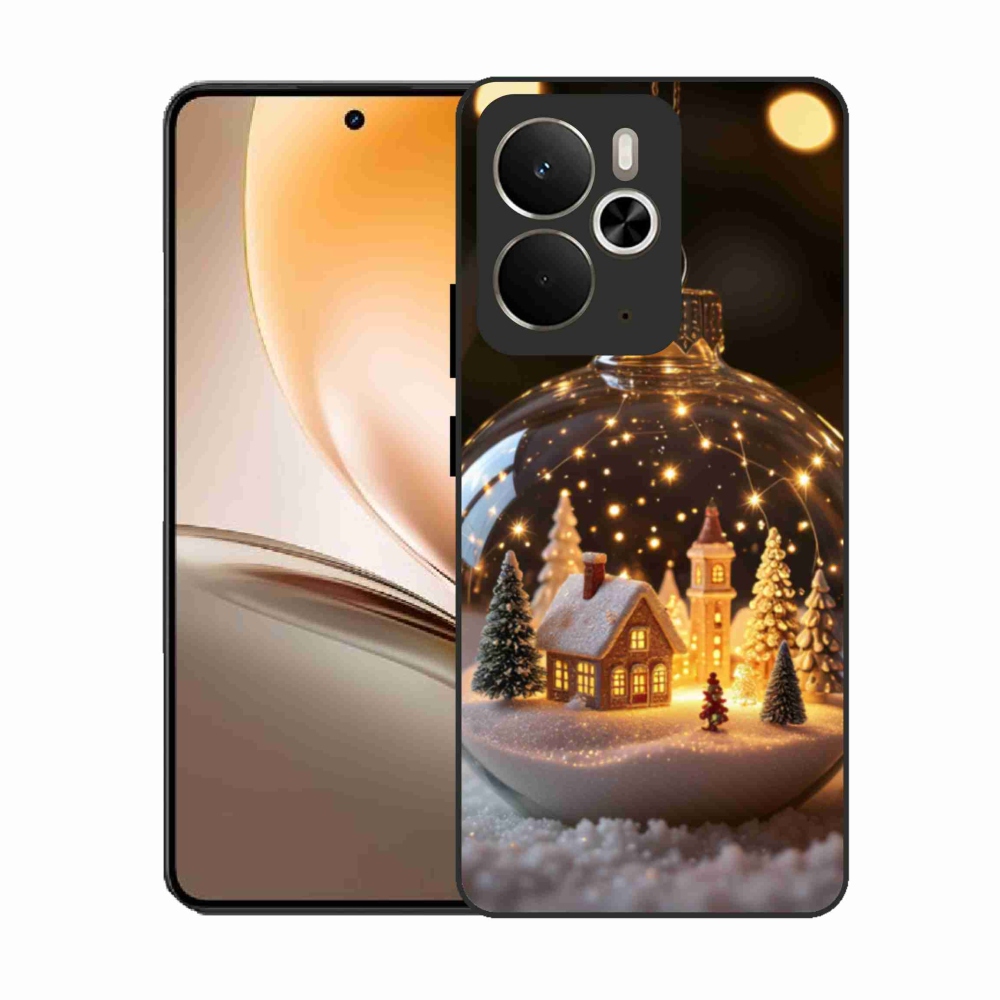 Gelový kryt mmCase na Realme 14T 5G/14 5G - vánoční koule 3