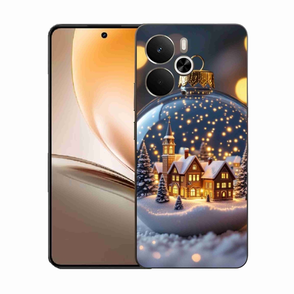 Gelový kryt mmCase na Realme 14T 5G/14 5G - vánoční koule 4