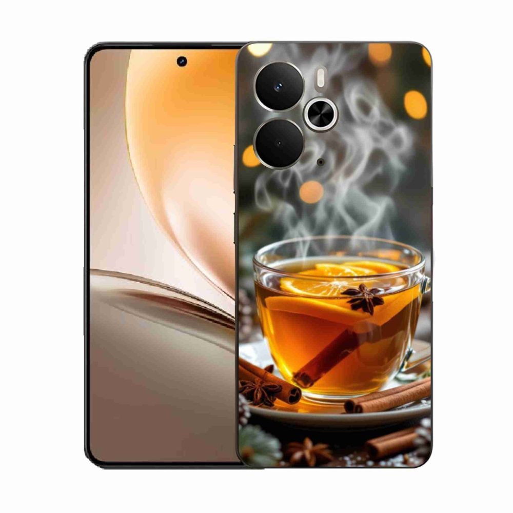 Gelový kryt mmCase na Realme 14T 5G/14 5G - vánoční punč
